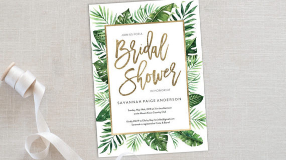 10 Affordable Bridal Shower Invitations You Can Print At Home 10 Affordable Bridal Shower Invitations You Can Print At Home Martha Weddings