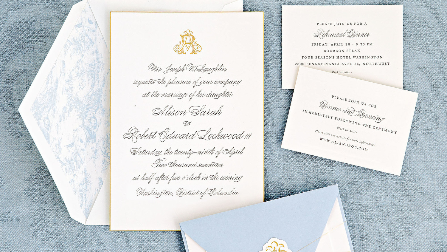 Your Wedding Stationery Etiquette Questions, Answered Martha Stewart