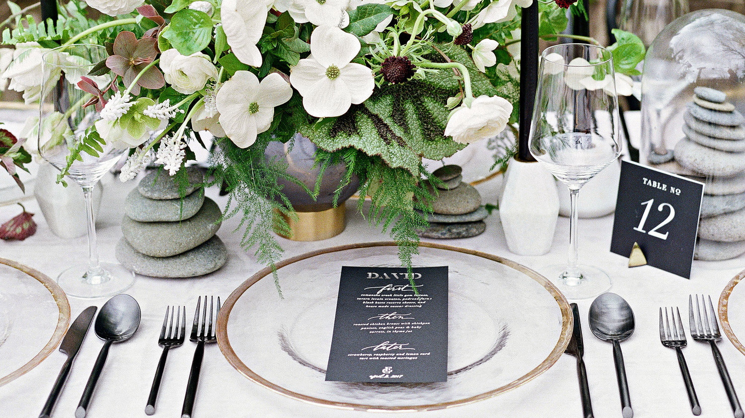 The Prettiest Place Settings from Real Celebrations The Prettiest Place Settings from Real Celebrations