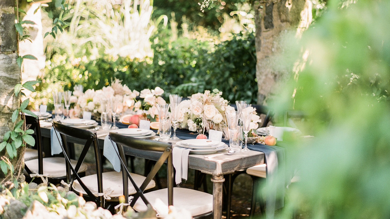Wedding Themes Martha Weddings A Fresh Modern Take On Al Navy White Color Palette