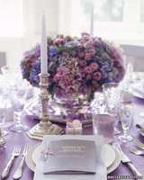 Purple And Blue Wedding Centerpieces Martha Weddings Purple And Blue Wedding Centerpieces