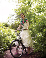 Perfect Gowns for an Outdoor Wedding | Martha Stewart Weddings