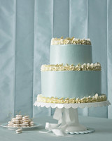 Blue and Purple Wedding Cakes | Martha Stewart Weddings