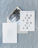 30 Modern Wedding Invitations We Love Martha Stewart Weddings