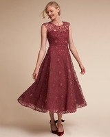 24 Burgundy Mother Of The Bride Dresses Martha Weddings Burgundy Lace Gown