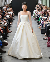 Simple Wedding Dresses That Are Just Plain Chic Martha Am Wedding Dress Spring 2019 A Line