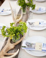 Green Wedding Centerpieces Martha Weddings Green Wedding Centerpieces