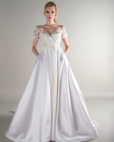 76 Pretty Wedding Dresses With Pockets Martha Weddings Yumi Katsura Fall 2019 A Line Sweetheart Fl Lique Short Sleeves Silk