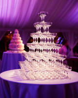 21 Champagne Towers to Copy for Your Own Wedding Reception | Martha ...