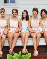 Bridesmaids Robes Alternatives To Set You And Your Maids Apart Bridal Party Rompers