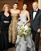 A Stylish Gray-and-Gold Seattle Wedding | Martha Stewart Weddings A Stylish Gray-and-Gold Seattle Wedding | Martha Stewart Weddings