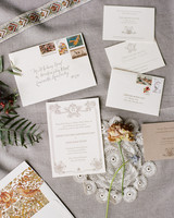 34 Unexpected Winter Wedding Invitations Martha Weddings Intricate Winter Wedding Invitations