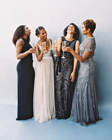 38 Looks That Prove Bridesmaids Dresses Can Be Chic Martha Lindsey William Wedding Dc Bridesmaids