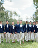 29 Stylish Groomsmen From Real Weddings Martha Groom And Groomsmen