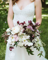 Purple Wedding Bouquets | Martha Stewart Weddings Browse purple bouquet options in various styles and blooms.
