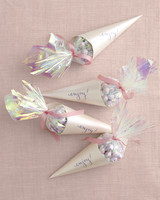 Bridal Shower Favor Ideas That You Can Diy Martha Weddings Diy Bridal Shower Favors Opal Candy Cones Su10