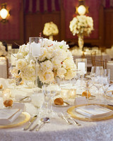 84 Candle Centerpieces That Will Light Up Your Reception Martha White Centerpieces With Gl High And Low Candles