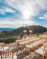 The Best Wedding Venues In California Martha Weddings Best California Wedding Venues Auberge Du Soleil Deck