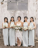 The Best Bridesmaids Dresses Of 2017 Martha Weddings Bridesmaids
