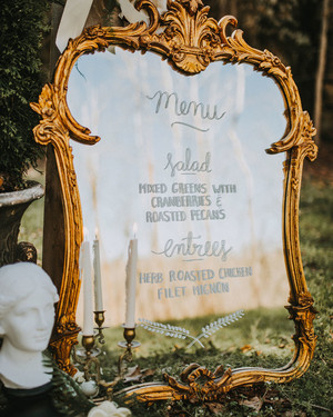 33 Pretty And Unexpected Wedding Menu Ideas Martha Stewart Weddings