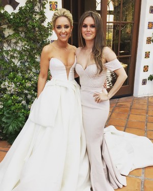 Celebrity Brides Who Wore Unconventional Colors On Their Wedding Celebrity Bridesmaids See What They Wore To Their Best Friends 039 Weddings