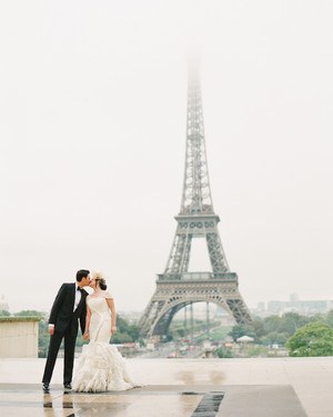A French Themed Destination Wedding In Paris Martha Weddings A French Themed Destination Wedding In Paris