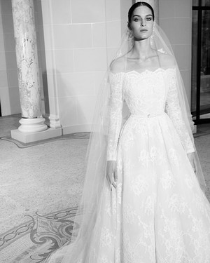 Long Sleeved Wedding Dresses We Love Martha Weddings Long Sleeved Wedding Dresses We Love