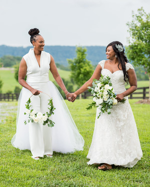 an elevated barn wedding