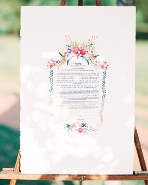 16 Ketubahs From Jewish Weddings That Prove How Pretty A Marriage 16 Ketubahs From Jewish Weddings That Prove How Pretty A Marriage Contract Can Be