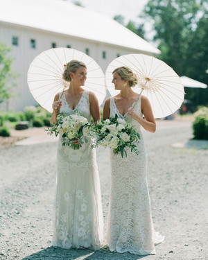 an elevated barn wedding