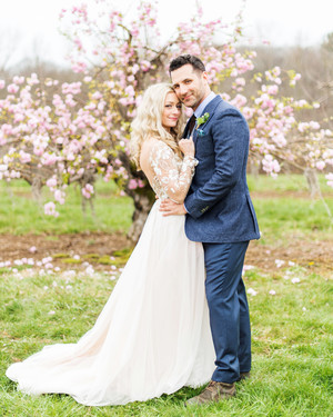 an elevated barn wedding