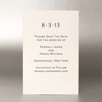 Save The Dates Martha Weddings How To Word Your Save The Dates