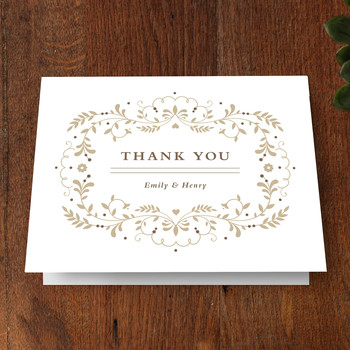 Wedding Thank You Cards Martha Weddings Do You Need To Send Thank Cards For Engagement Gifts