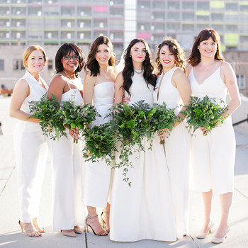 Bridesmaids Dresses Martha Weddings White Bridesmaid Dresses Jenny Smith