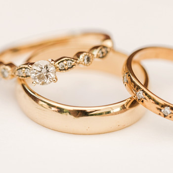 Engagement Rings Wedding Bands Martha Weddings Vanessa Steven Wedding Rings