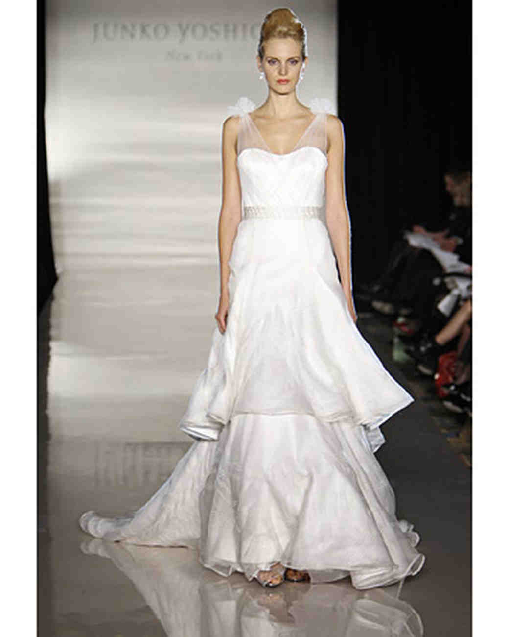 Junko Yoshioka, Spring 2009 Bridal Collection | Martha Stewart Weddings