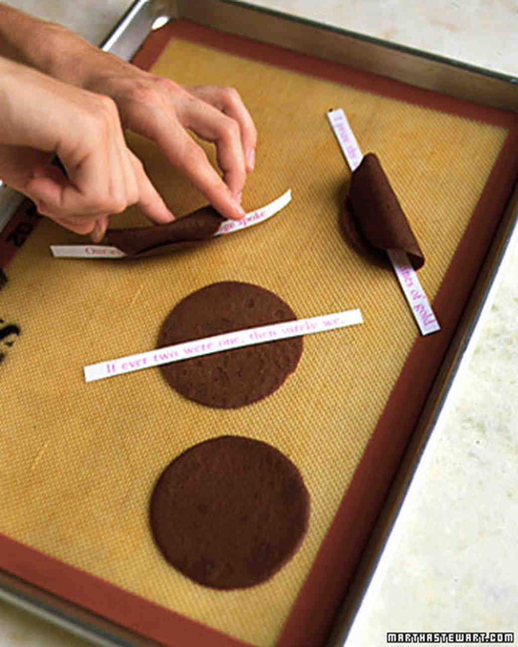Fortune Cookie Favors Recipe