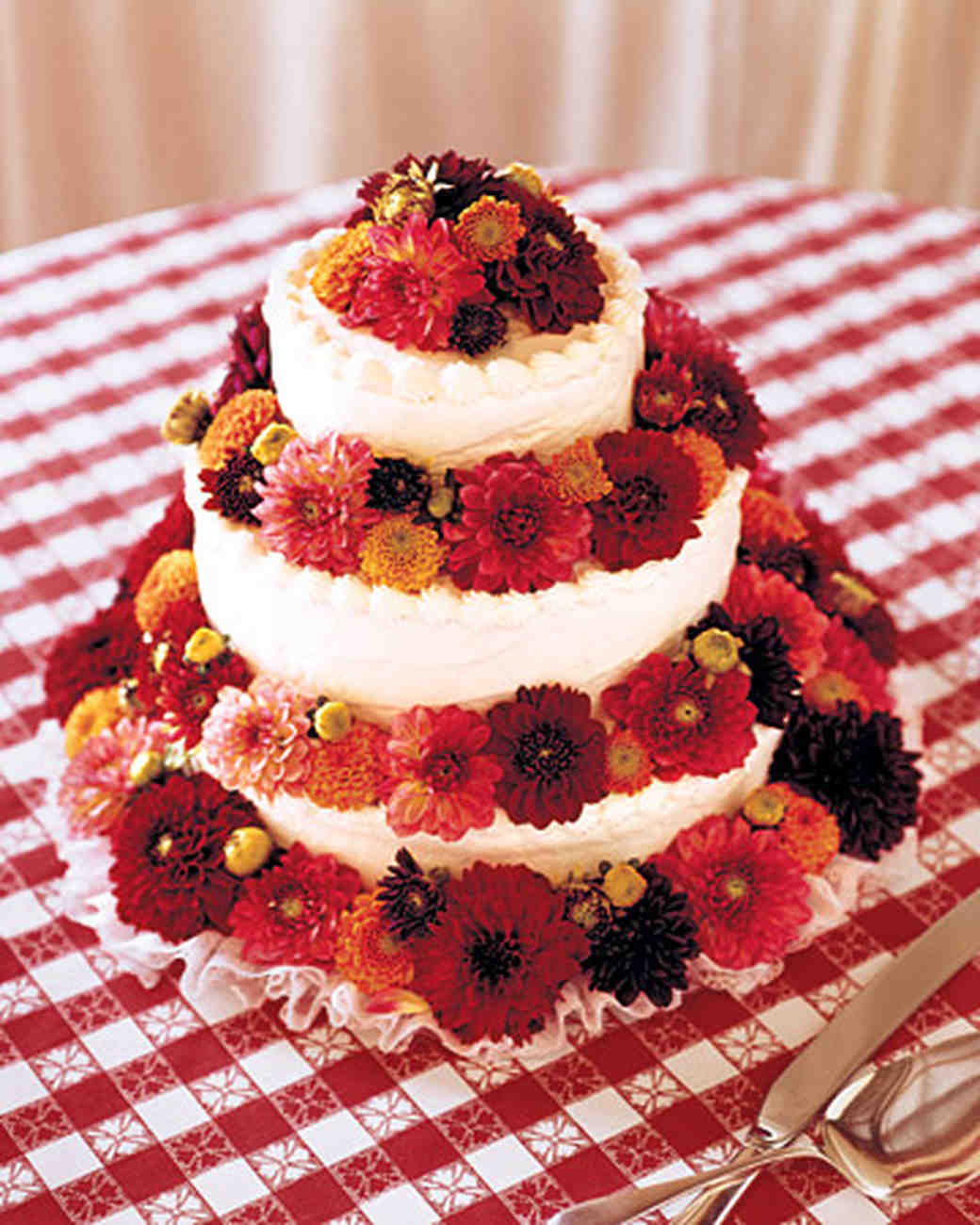 Red Wedding Cakes Martha Weddings
