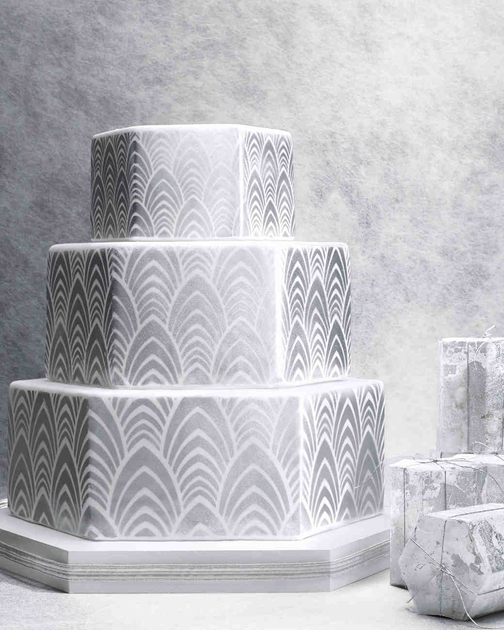 8 Platinum Wedding Cakes Ideas Martha Stewart Weddings