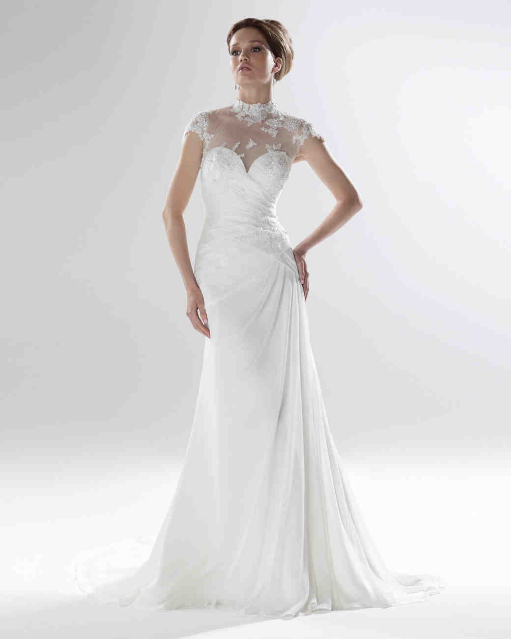 Ellis Bridals Spring 2017 Collection Martha Weddings A Line Ellis Bridals
