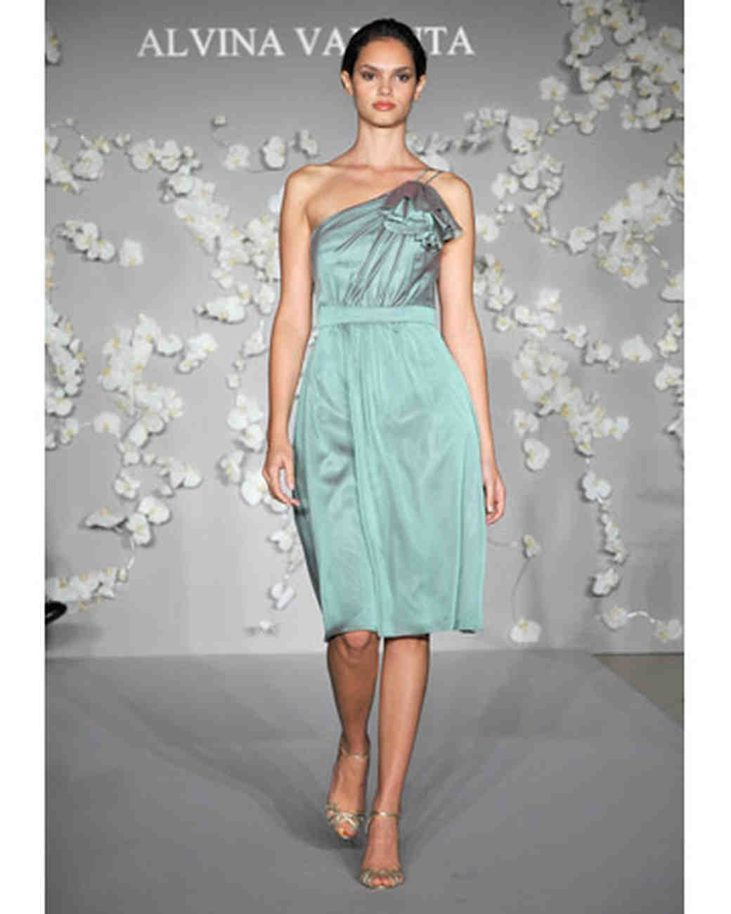 Blue and Green Bridesmaid Dresses | Martha Stewart Weddings