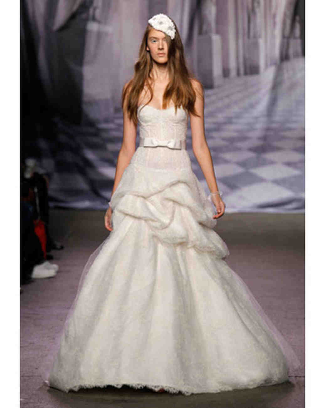 Monique Lhuillier Fall 2010 Collection Martha Stewart Weddings