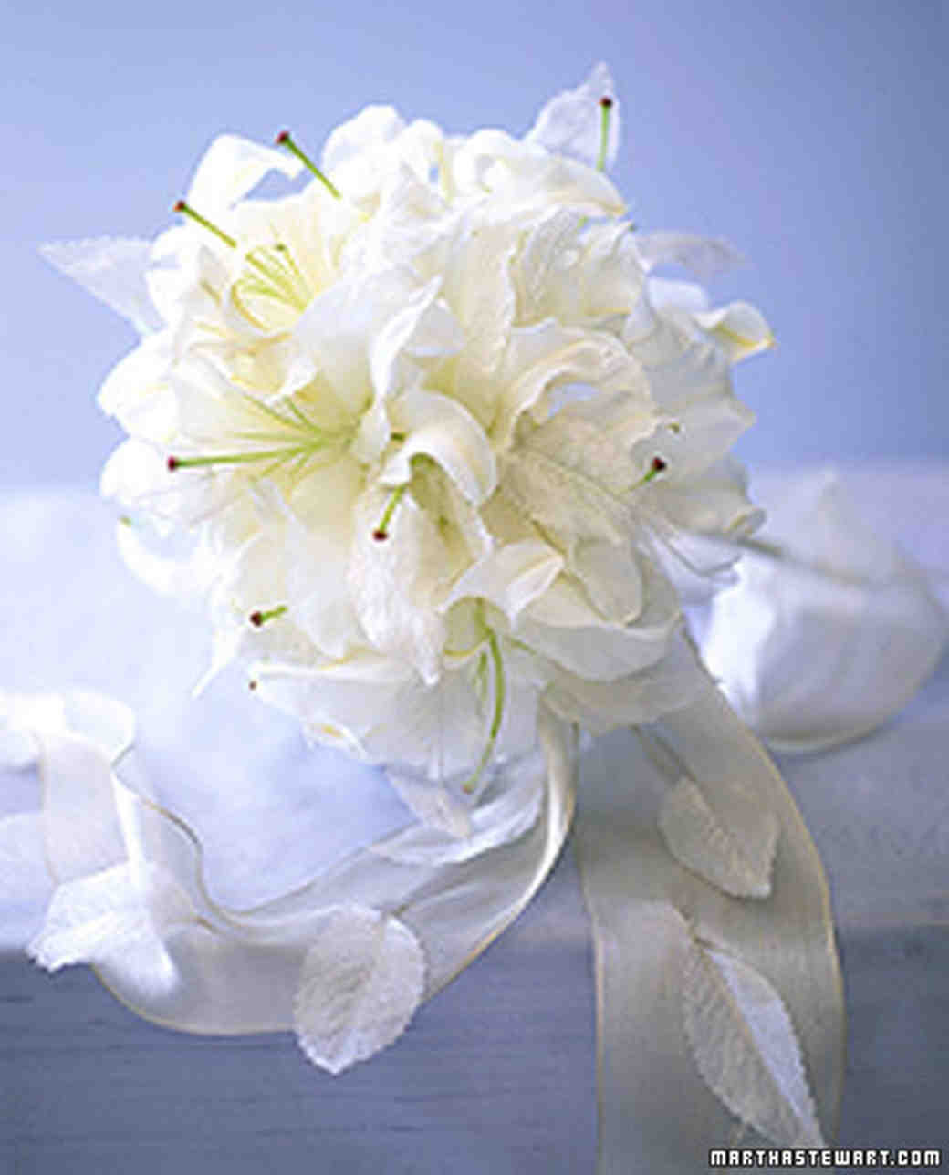 Lily Wedding Bouquets Martha Weddings