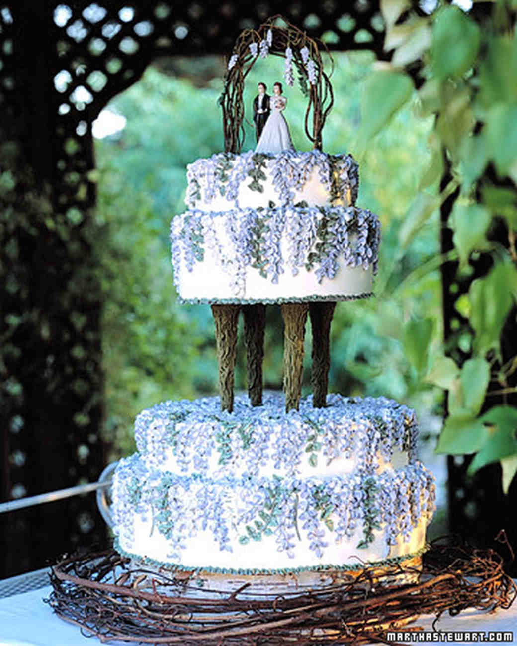 wisteria cake