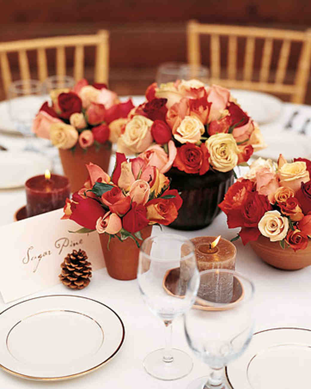 Red Wedding Flowers Martha Weddings