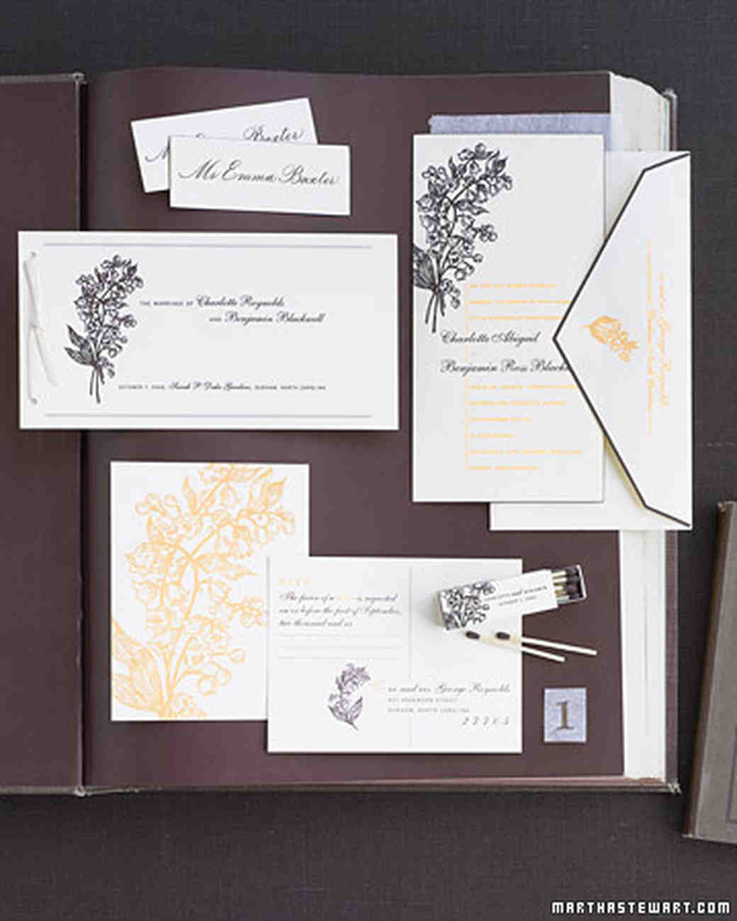 Wedding Invitation Enclosures Examples 3