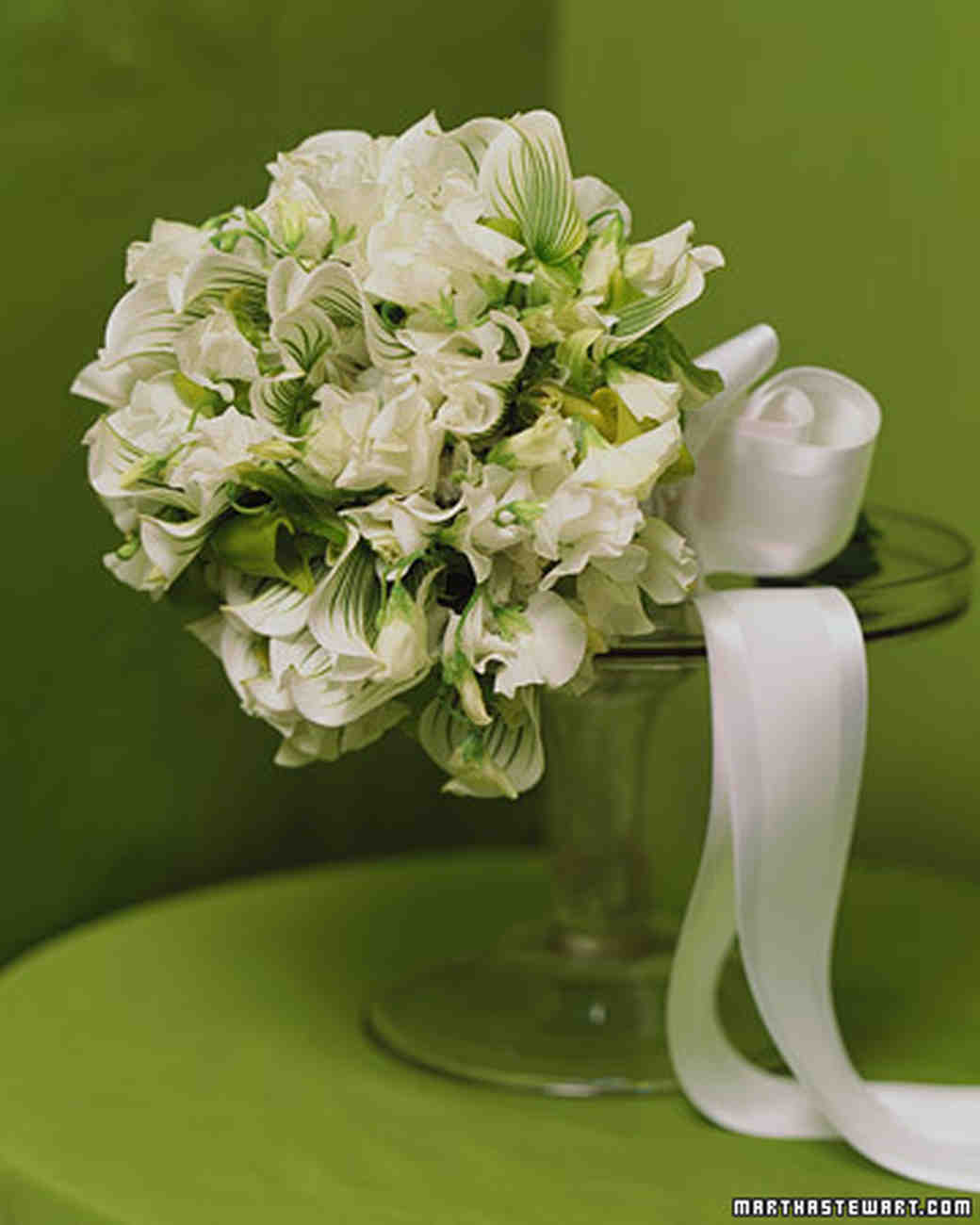 Orchid Bouquets Martha Stewart Weddings 4570
