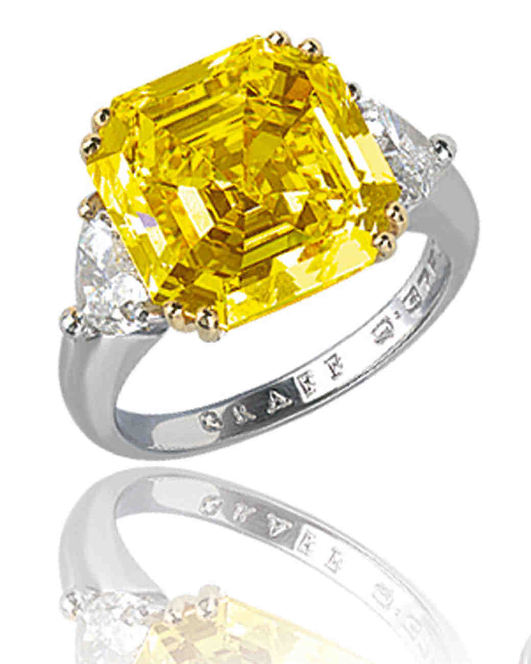 Graff Yellow Diamond Ring