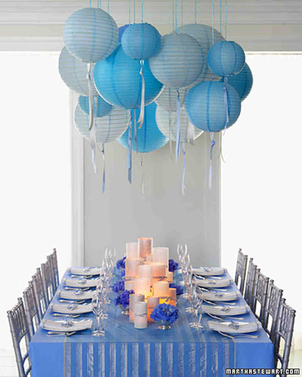 22 Blue Bridal Shower Ideas That are So Cool | Martha Stewart Weddings