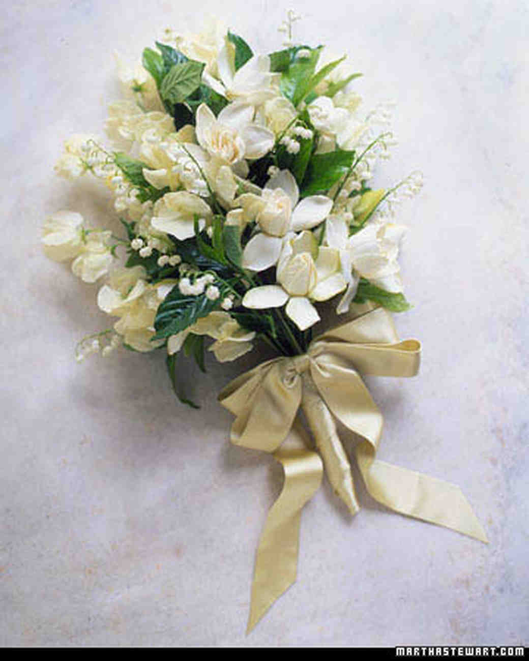 Green Wedding Flowers Martha Weddings Creamy Gardenia Bouquet